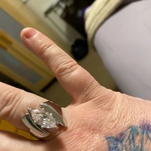 Gorgeous CZ Cocktail Ring